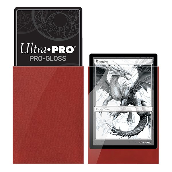 Ultra PRO Standard Card Sleeves – Red (100 Pack)