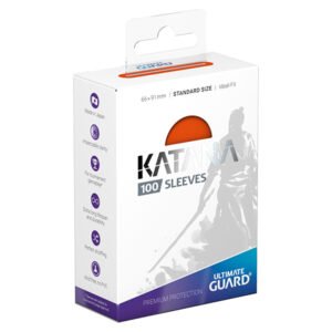 Ultimate Guard Katana Standard Sleeves – Orange (100 Pack)