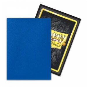Dragon Shield Dual Matte Standard Sleeves – Wisdom Blue (100 Pack)
