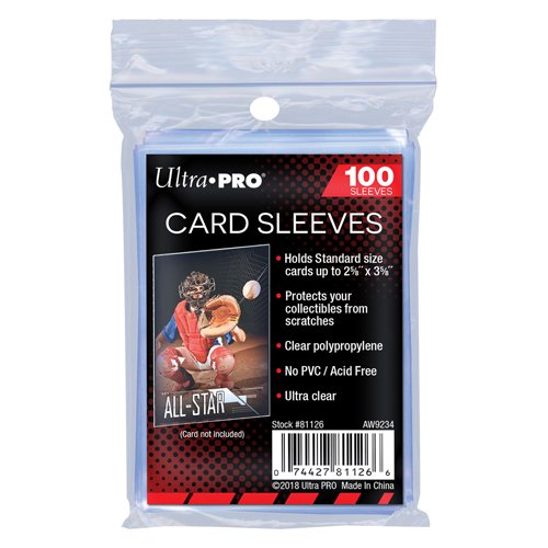 Ultra PRO Standard Soft Sleeves (100 Pack)